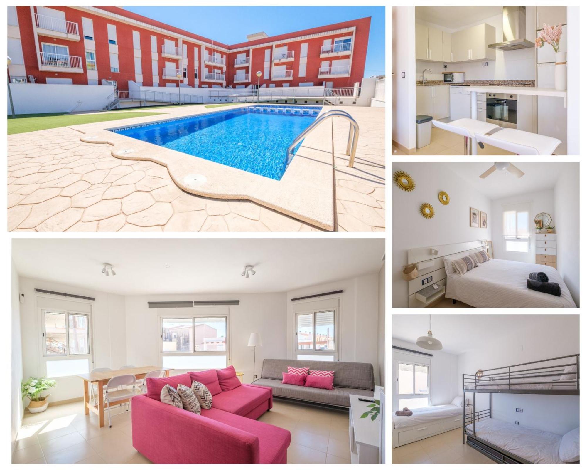 Apartamento Gelum Delta Del Ebro Sant Jaume d'Enveja Eksteriør billede